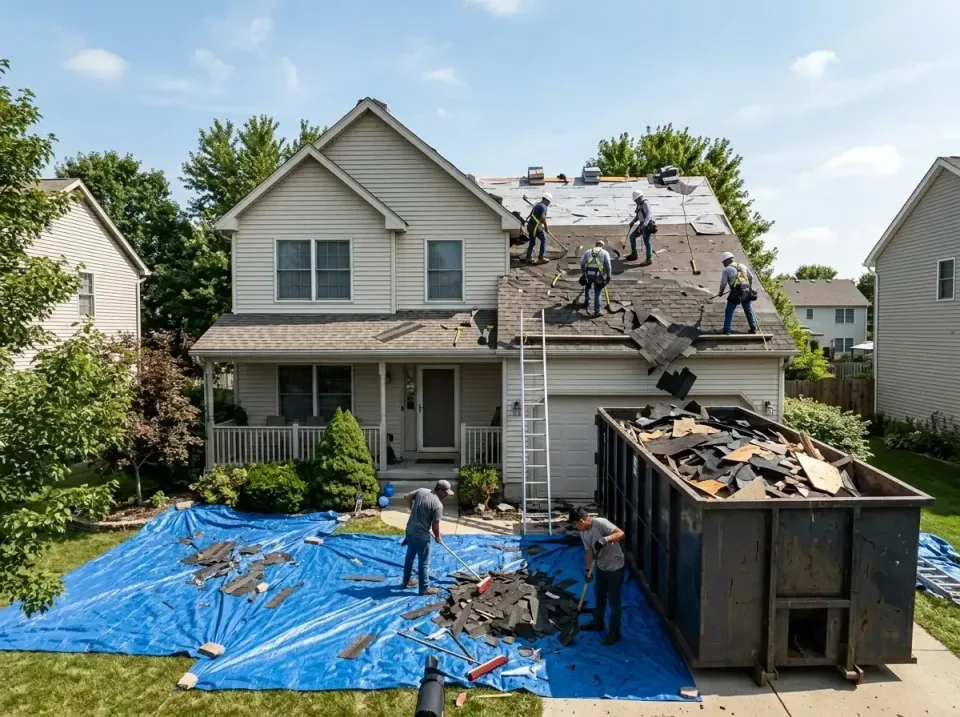 roof-replacement-debris-remova-004 — frequently asked questions, Cheapest Dumpster Rentals in Northbrook, IL